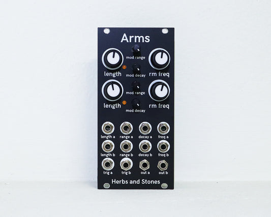 Herbs & Stones Arms Two Voice Digital Percussion Eurorack Module