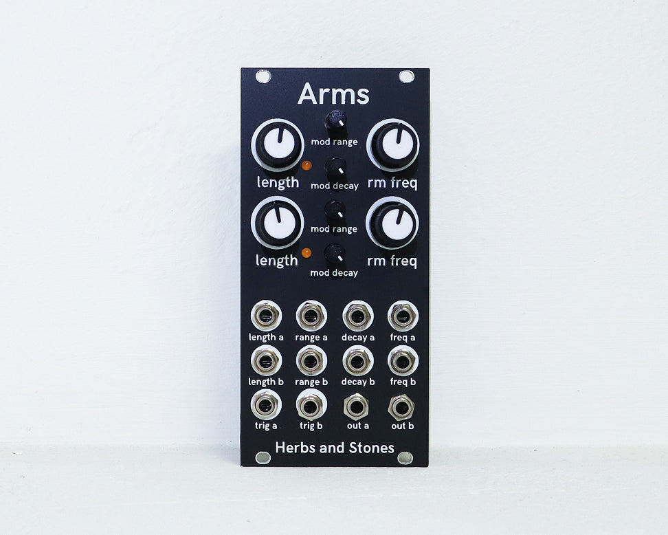 Herbs & Stones Arms Two Voice Digital Percussion Eurorack Module