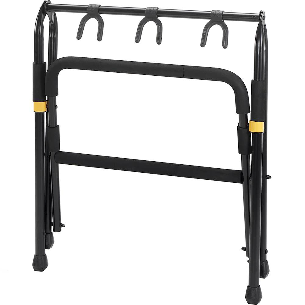 Hercules GS523B Plus Multi-Guitar Rack with Add-on Castors