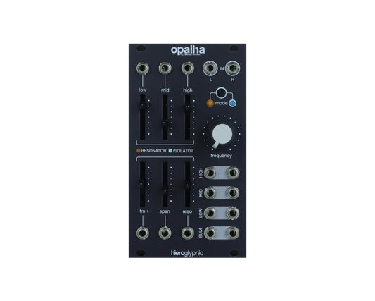Hieroglyphic Opalina Filter Network Module Including Expander - Black