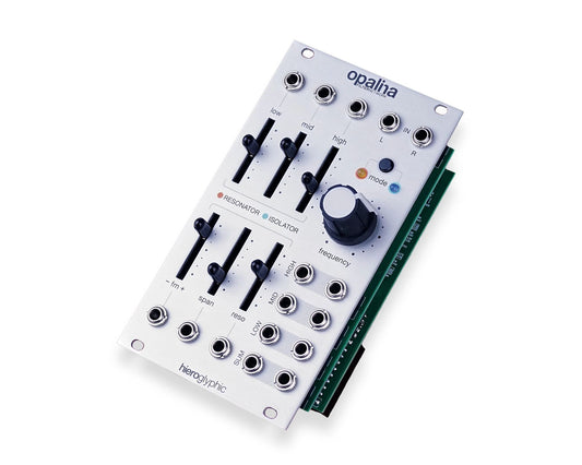 Hieroglyphic Opalina Filter Network Module Including Input Expander - Silver