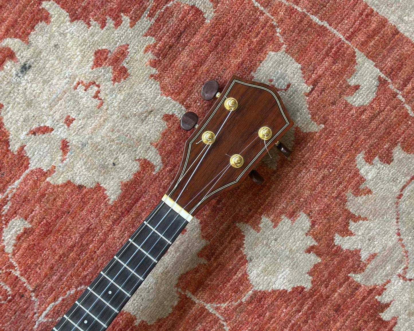 Hindmarsh Valley Ukuleles Custom Order Baritone Uke - Flamed Koa #16 - w/ HSC