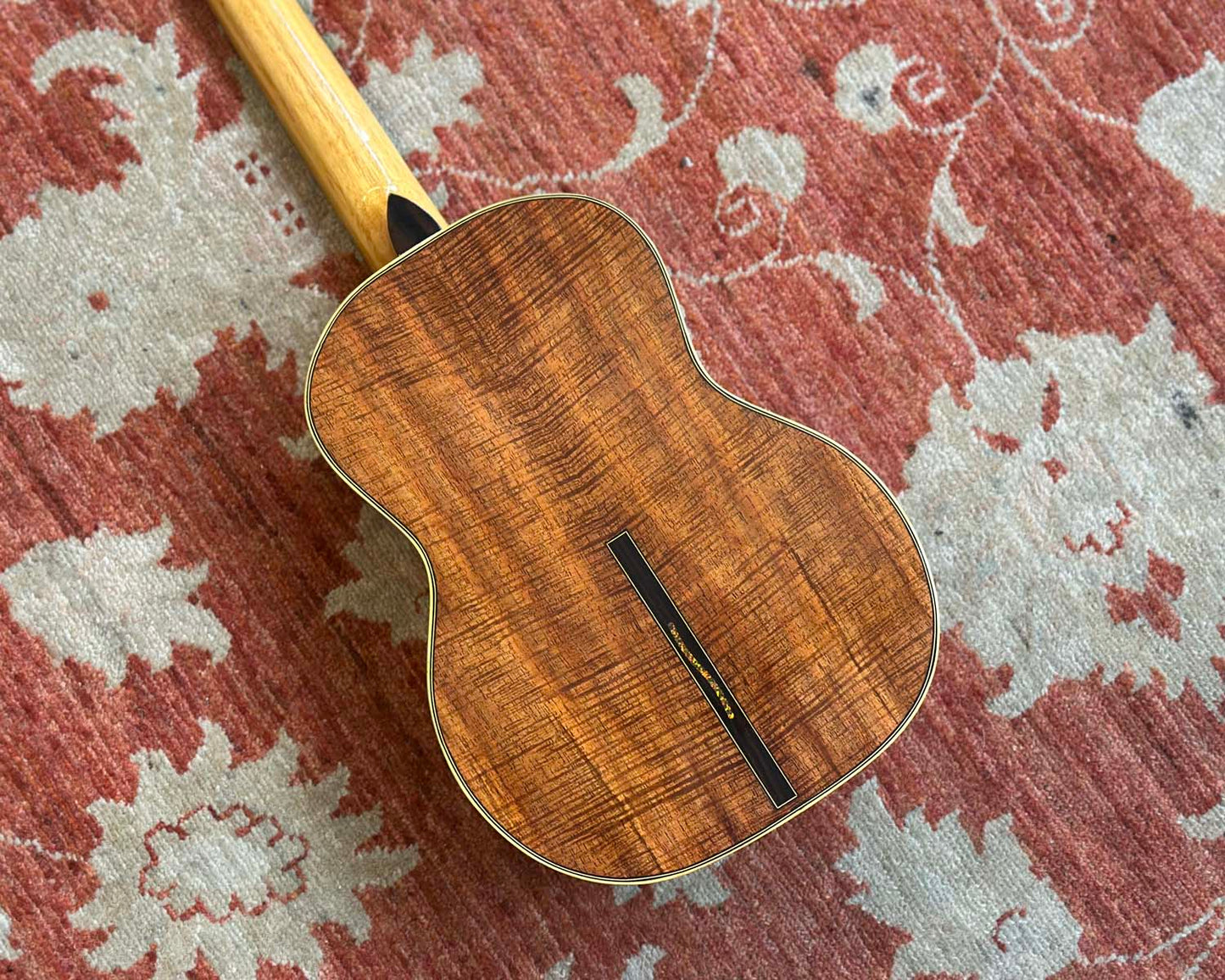 Hindmarsh Valley Ukuleles Custom Order Baritone Uke - Flamed Koa #16 - w/ HSC