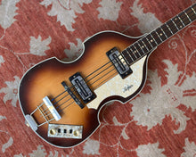 Load image into Gallery viewer, Vintage 1968/1969 Hofner 500/1 Violin Bass / Beatle Bass - Made in Germany (Rare Factory Black Neck) w/ HSC
