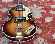 Load image into Gallery viewer, Vintage 1968/1969 Hofner 500/1 Violin Bass / Beatle Bass - Made in Germany (Rare Factory Black Neck) w/ HSC
