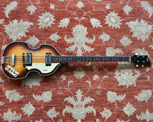 Load image into Gallery viewer, Vintage 1968/1969 Hofner 500/1 Violin Bass / Beatle Bass - Made in Germany (Rare Factory Black Neck) w/ HSC
