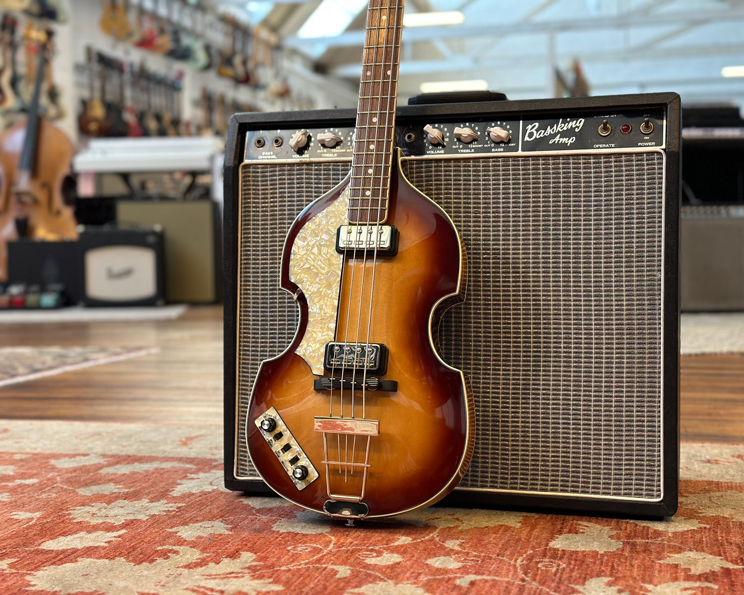 楽器 hofner Contemporary Round Injury Left Handed Höfner Contemporary Series HCT-500/1 - Brown Sunburst