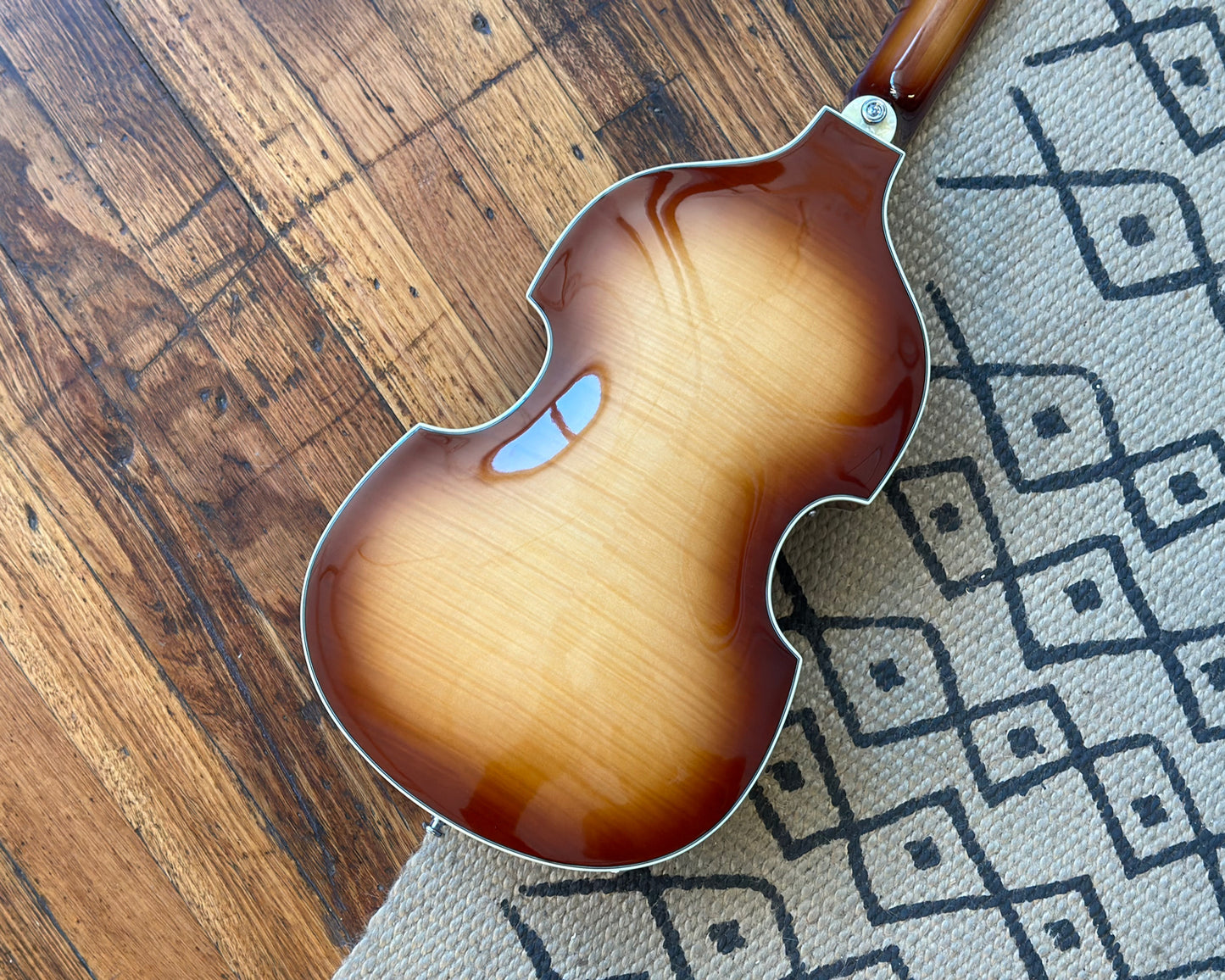 Left Handed Höfner Contemporary Series HCT-500/1 - Brown Sunburst