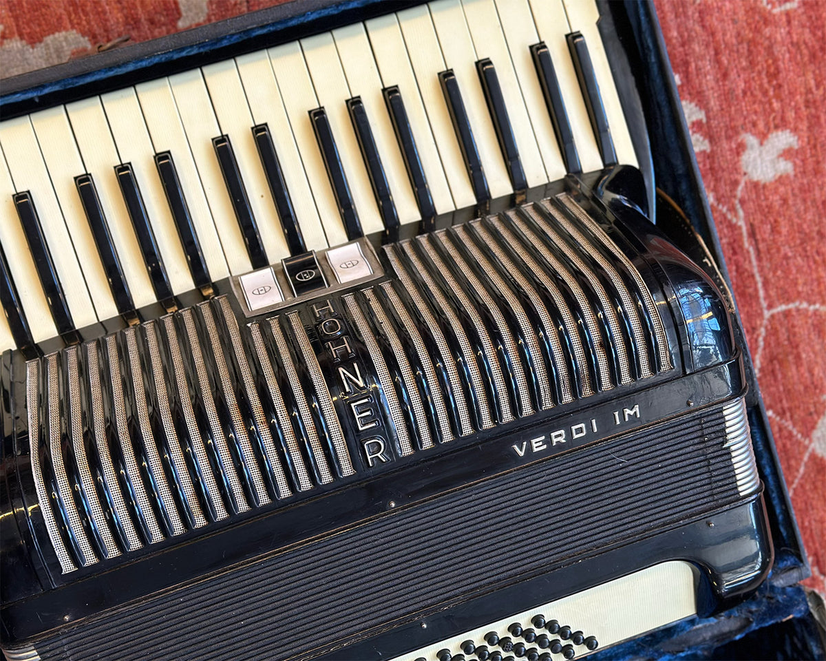 Vintage Hohner Verdi IM Piano Accordion