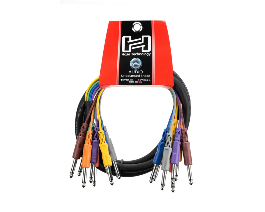 Hosa Technology CPP-802 Unbalanced Snake 2m