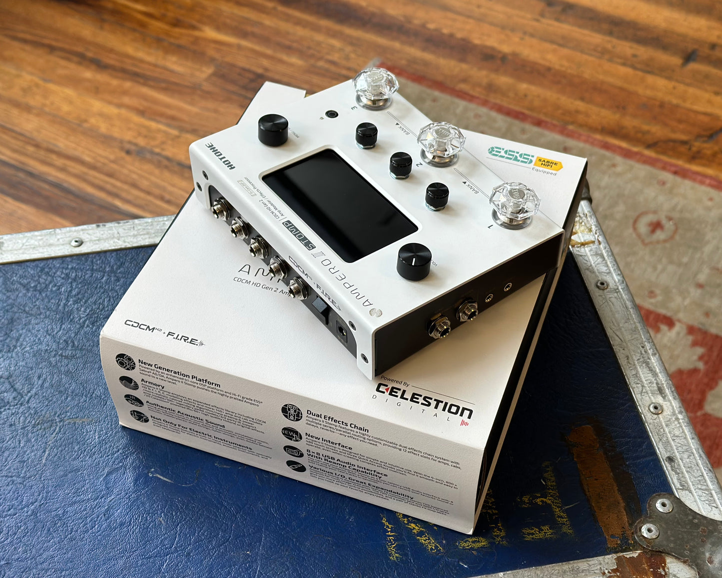 Hotone Ampero II Stomp Modeller Effects Processor