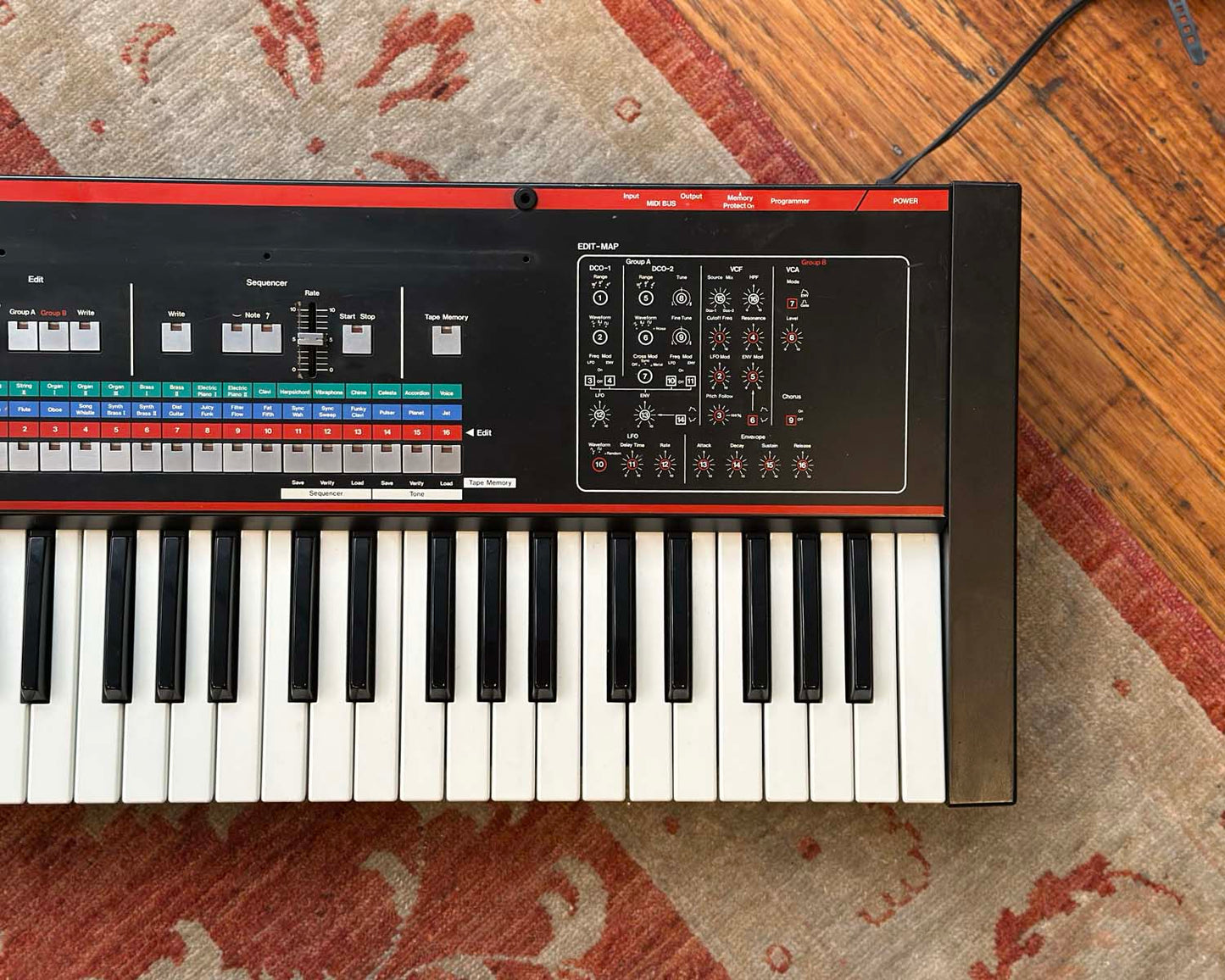 Vintage Roland JX-3P with KIWI-3P Mod