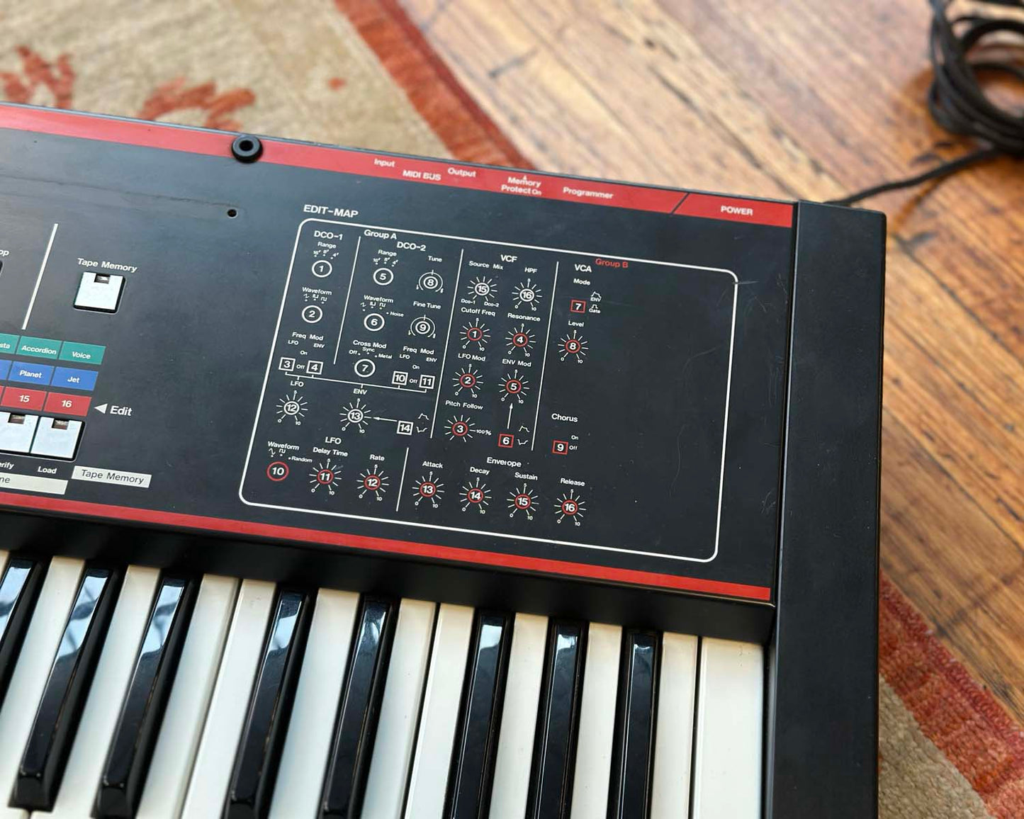 Vintage Roland JX-3P with KIWI-3P Mod