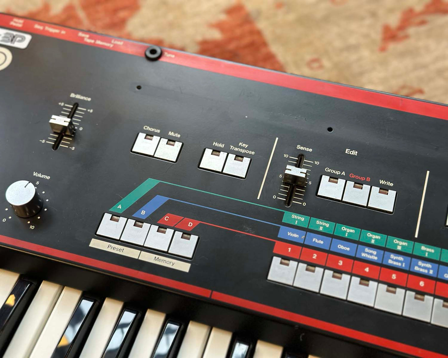 Vintage Roland JX-3P with KIWI-3P Mod