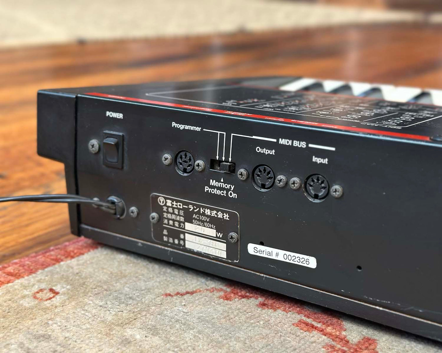 Vintage Roland JX-3P with KIWI-3P Mod