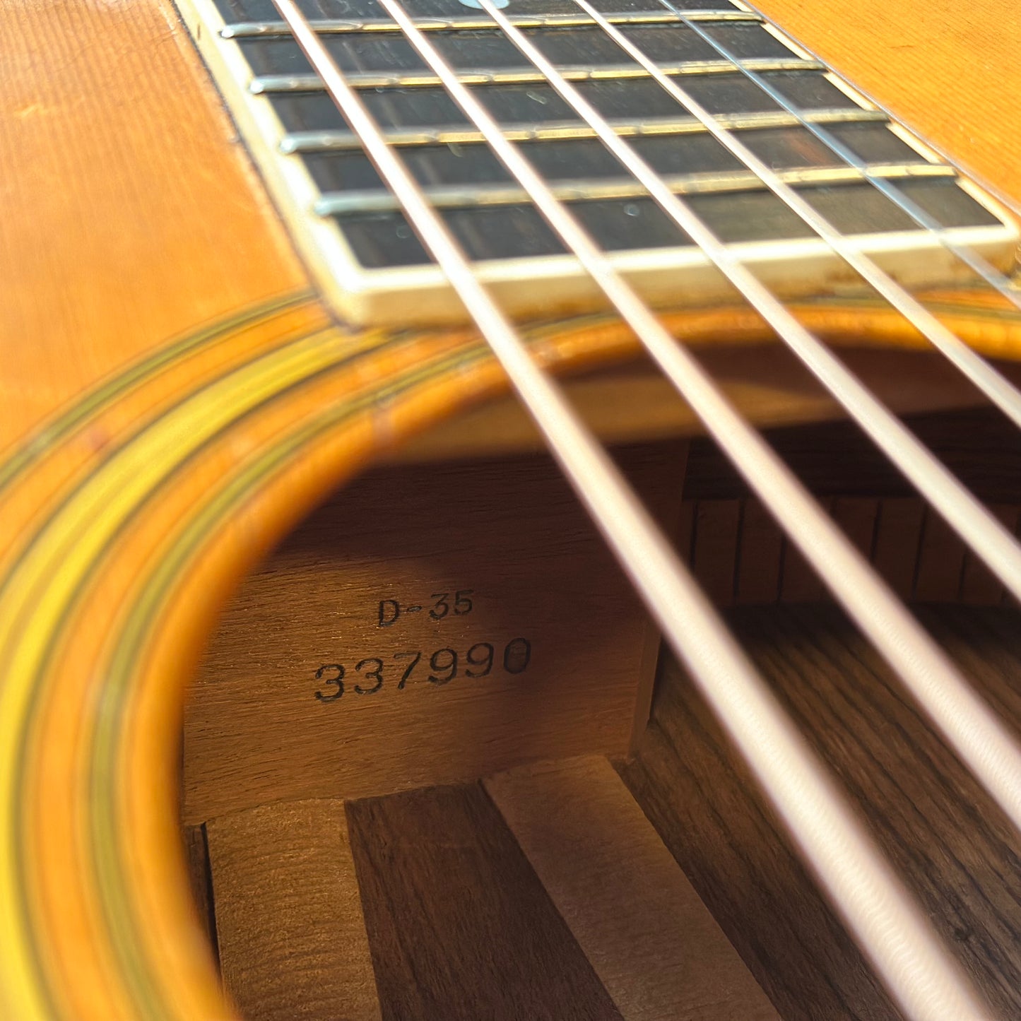 1974 Martin D-35 Dreadnought Acoustic - Low Action & Great Player
