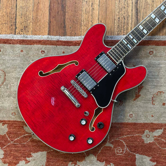 Eastman T486-RD Semi-Hollow Electric w/OHSC
