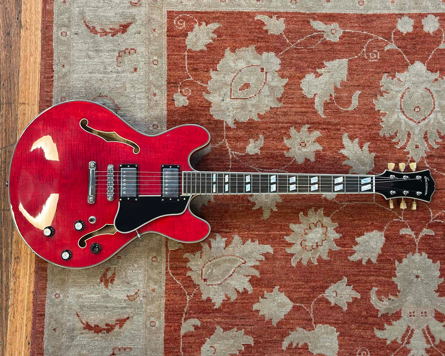 Eastman T486-RD Semi-Hollow Electric w/OHSC