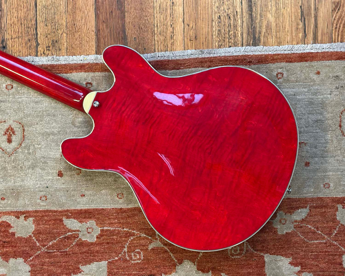 Eastman T486-RD Semi-Hollow Electric w/OHSC