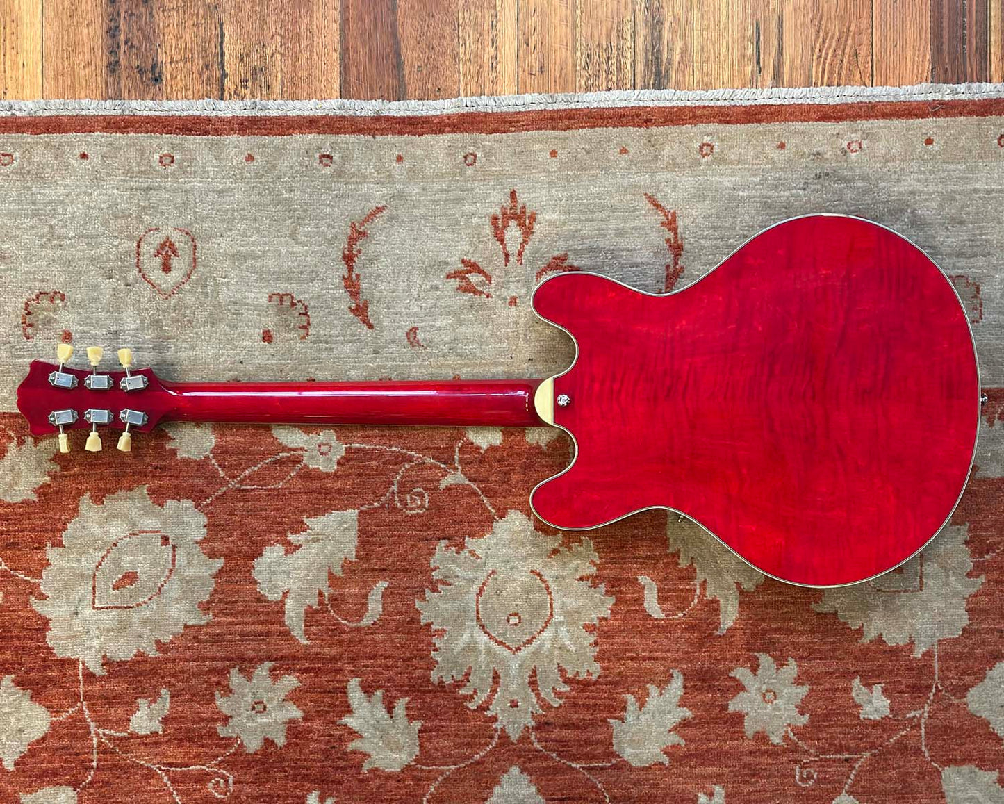 Eastman T486-RD Semi-Hollow Electric w/OHSC