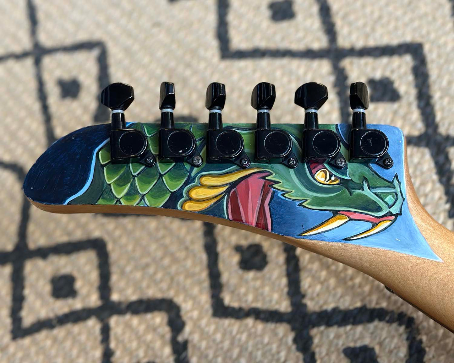 Kramer Imperial Explorer - Custom Paint by Declan Tiger