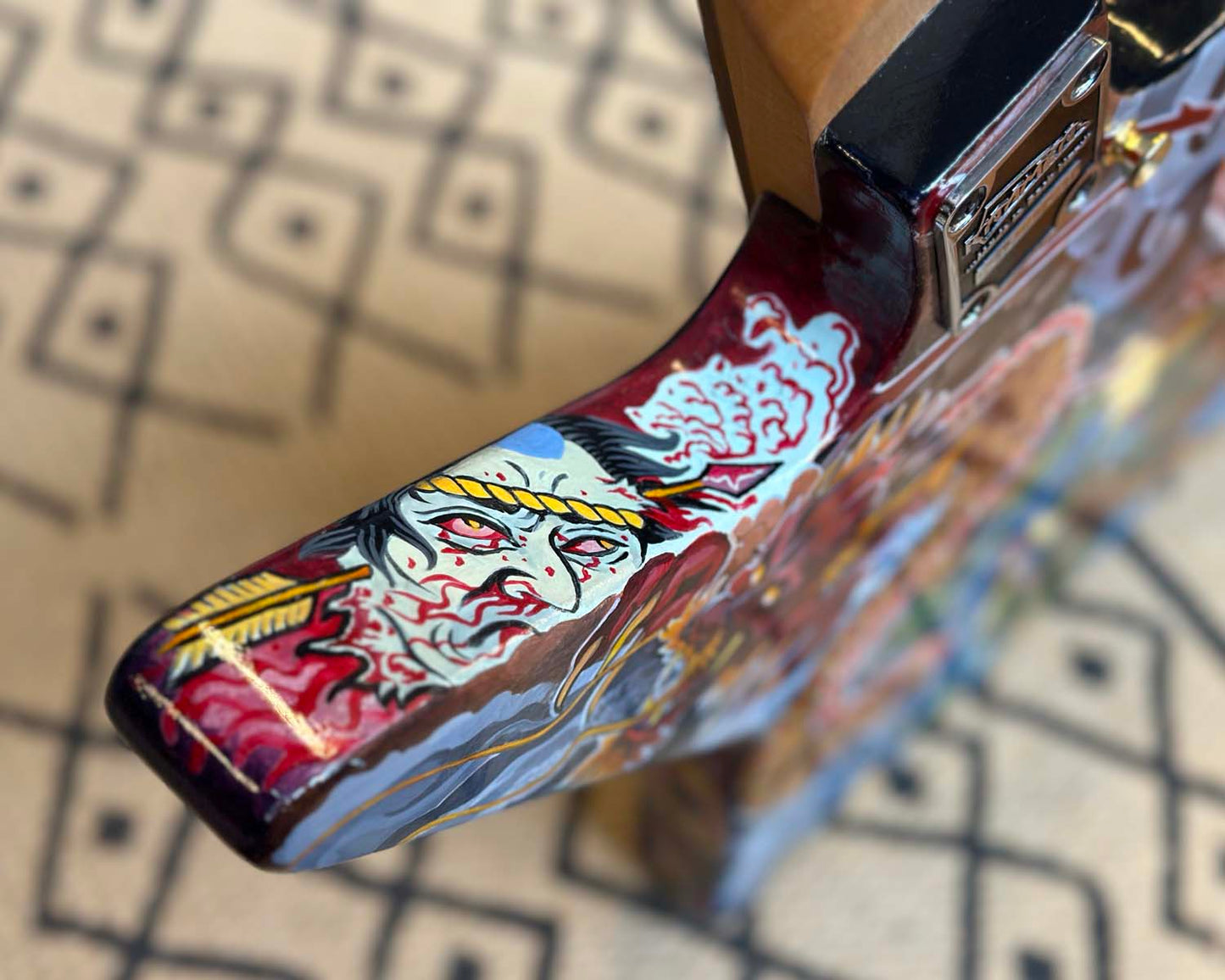 Kramer Imperial Explorer - Custom Paint by Declan Tiger