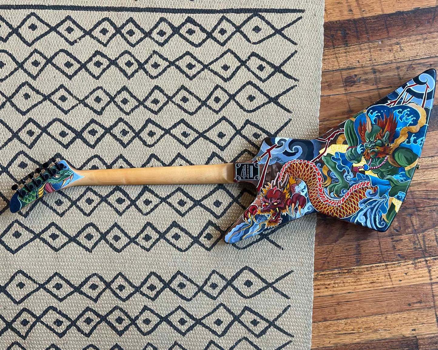 Kramer Imperial Explorer - Custom Paint by Declan Tiger