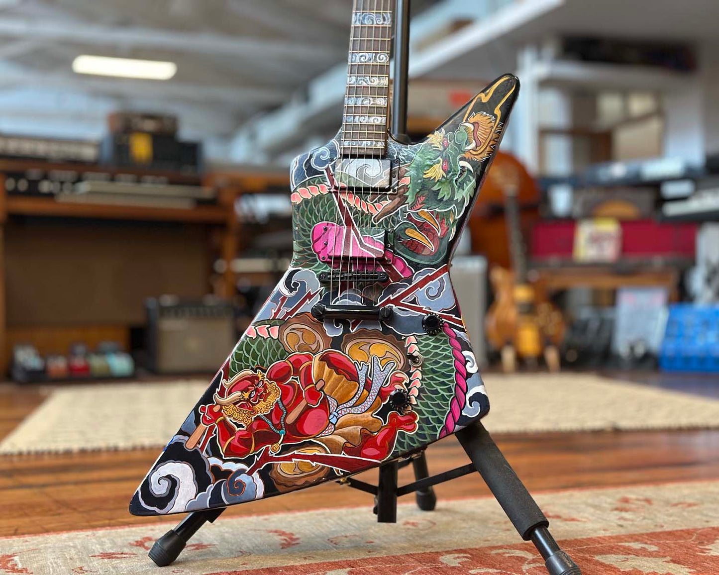 Kramer Imperial Explorer - Custom Paint by Declan Tiger
