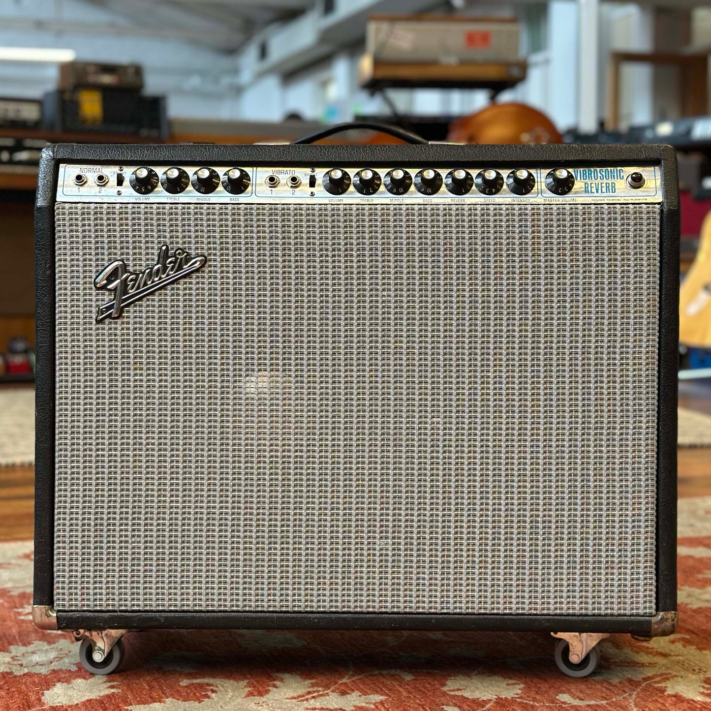 1973 Fender Vibrosonic Reverb 100 Watt 1x15" Valve Combo