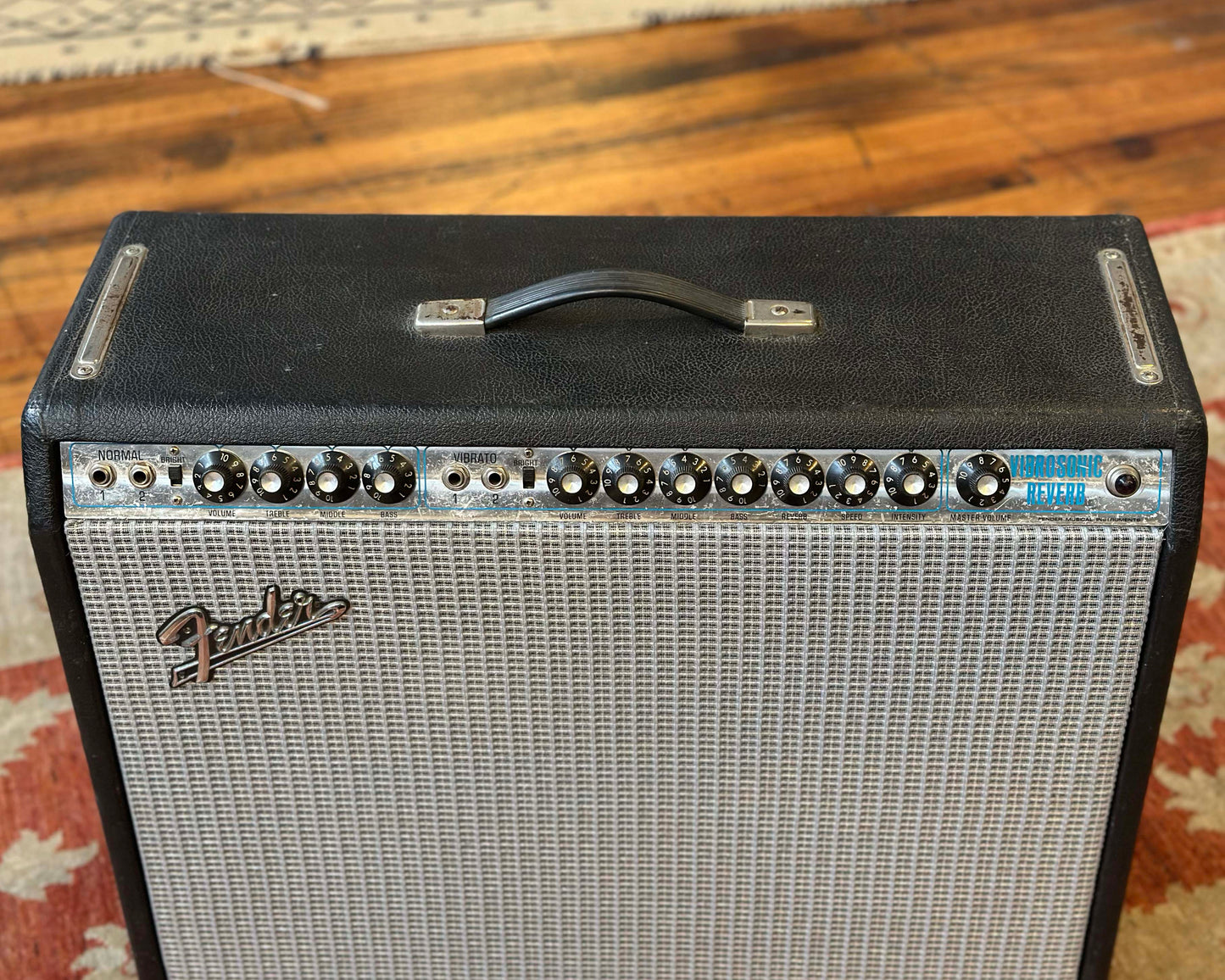 1973 Fender Vibrosonic Reverb 100 Watt 1x15" Valve Combo