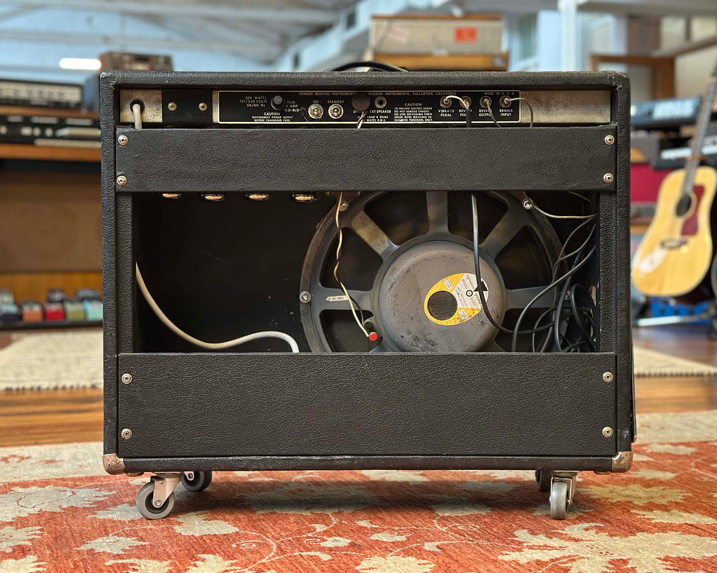 1973 Fender Vibrosonic Reverb 100 Watt 1x15" Valve Combo