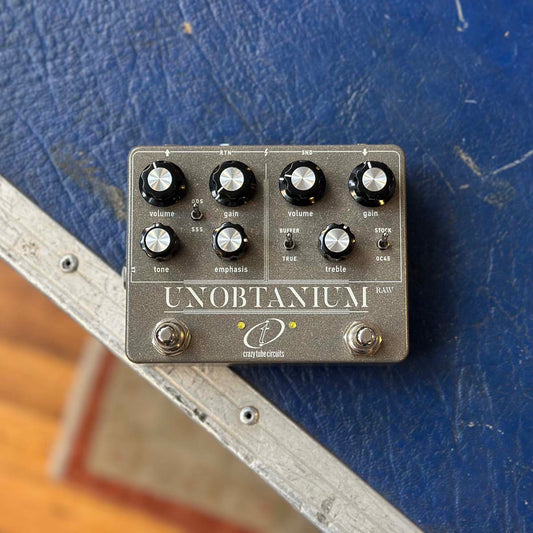 Crazy Tube Circuits Unobtainium Dual Preamp/Overdrive - RAW Limited Edition