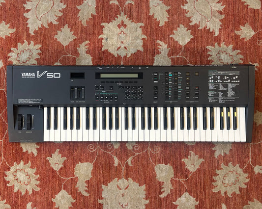 YAMAHA V50 4-Operator Digital FM Synthesizer Workstation