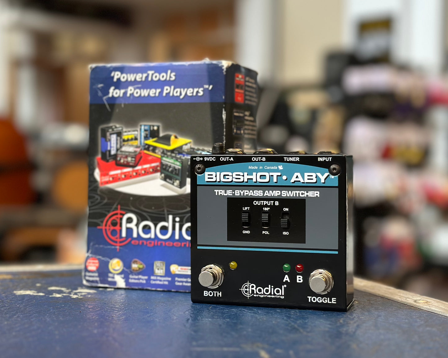 Radial Bigshot ABY Switch