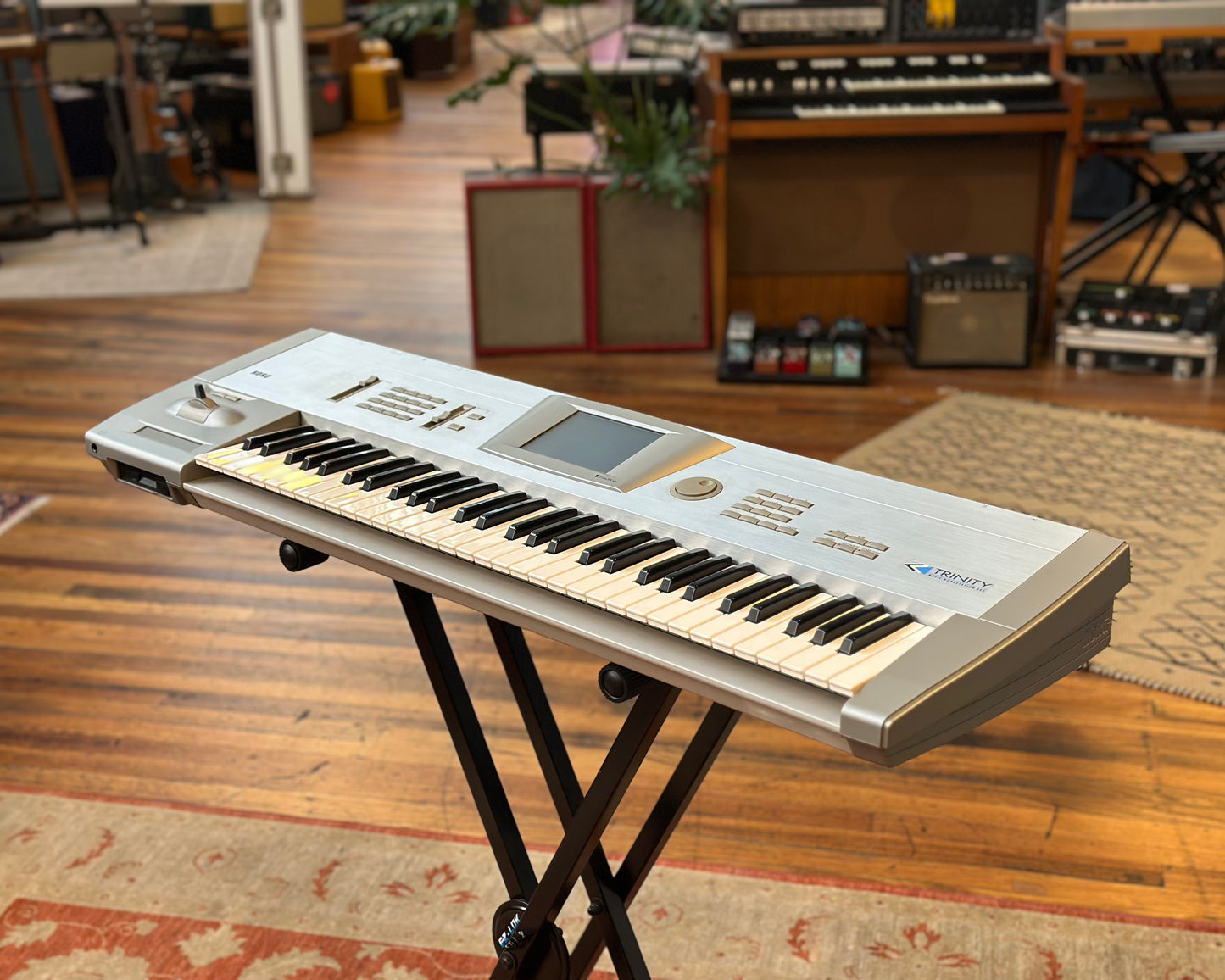 1998 KORG Trinity V3 Pro 76-Key 32-Voice Polyphonic Workstation