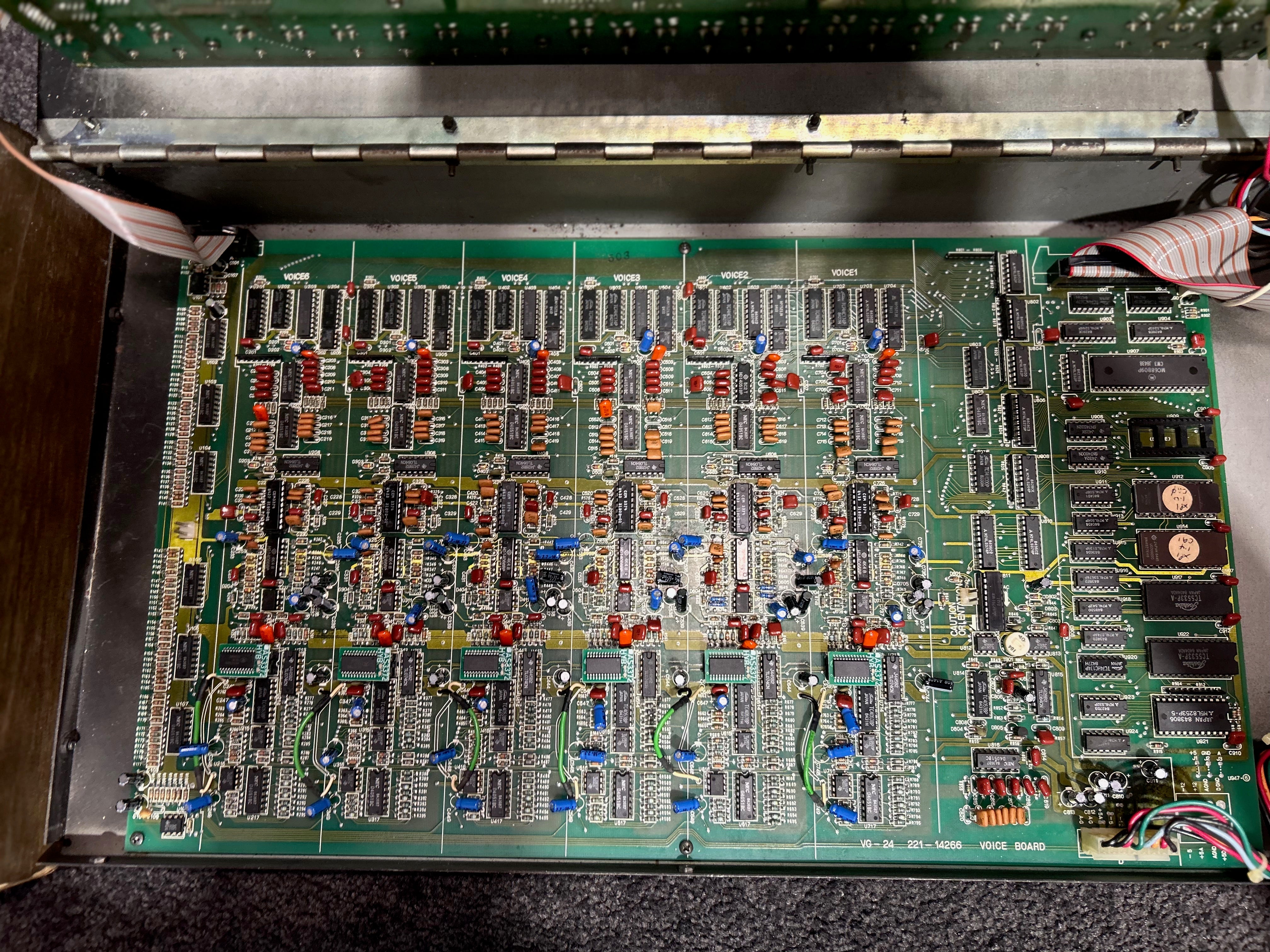 80s Oberheim XP-1 Xpander Six-Voice Analogue Synthesiser