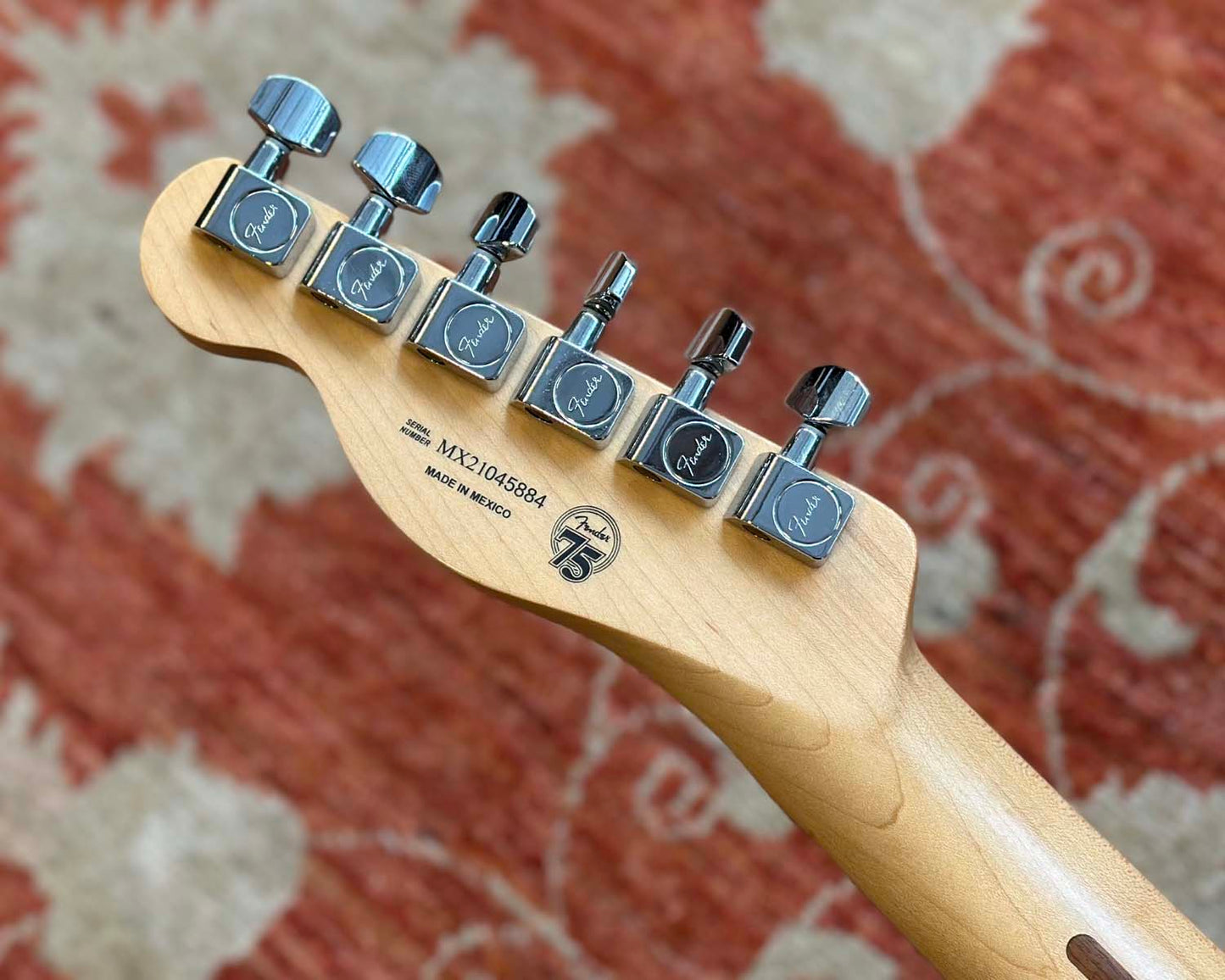2021 Fender Player Telecaster - 3 Colour Sunburst - 75th Anniversary