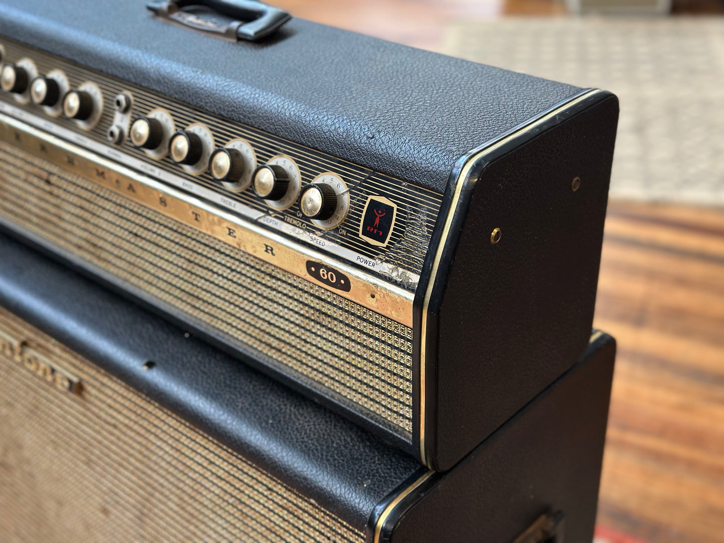 Goldentone Reverbmaster 60 Watt Valve Head & 4x12" Cabinet
