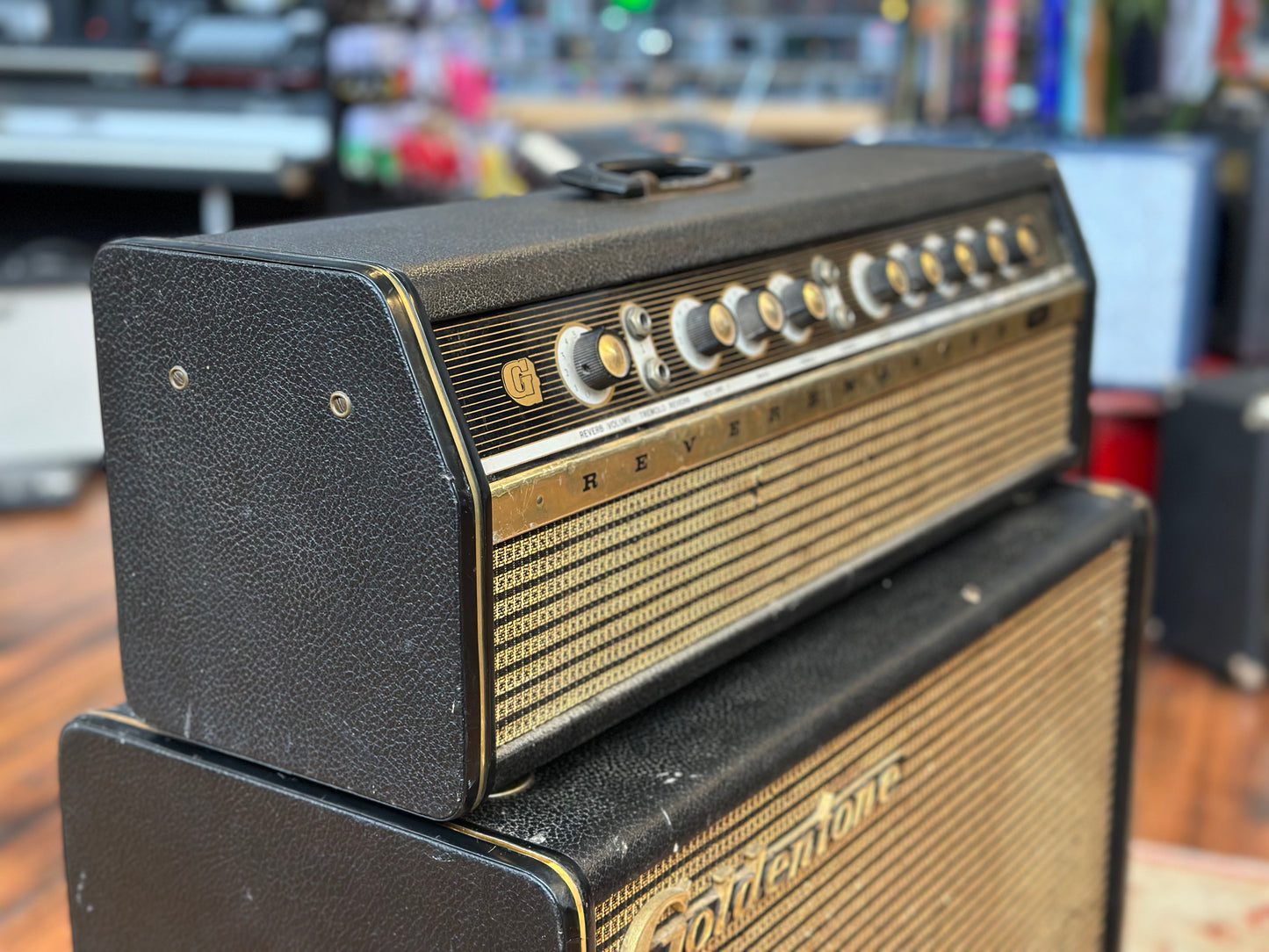 Goldentone Reverbmaster 60 Watt Valve Head & 4x12" Cabinet