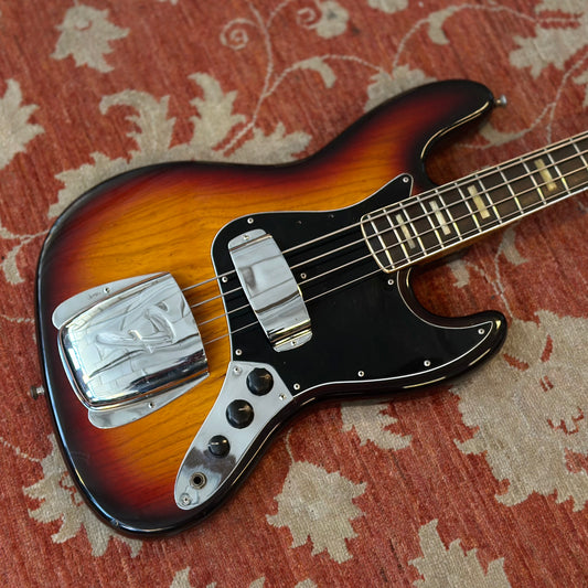 1976 Fender Jazz Bass - Sunburst - 4.6kg