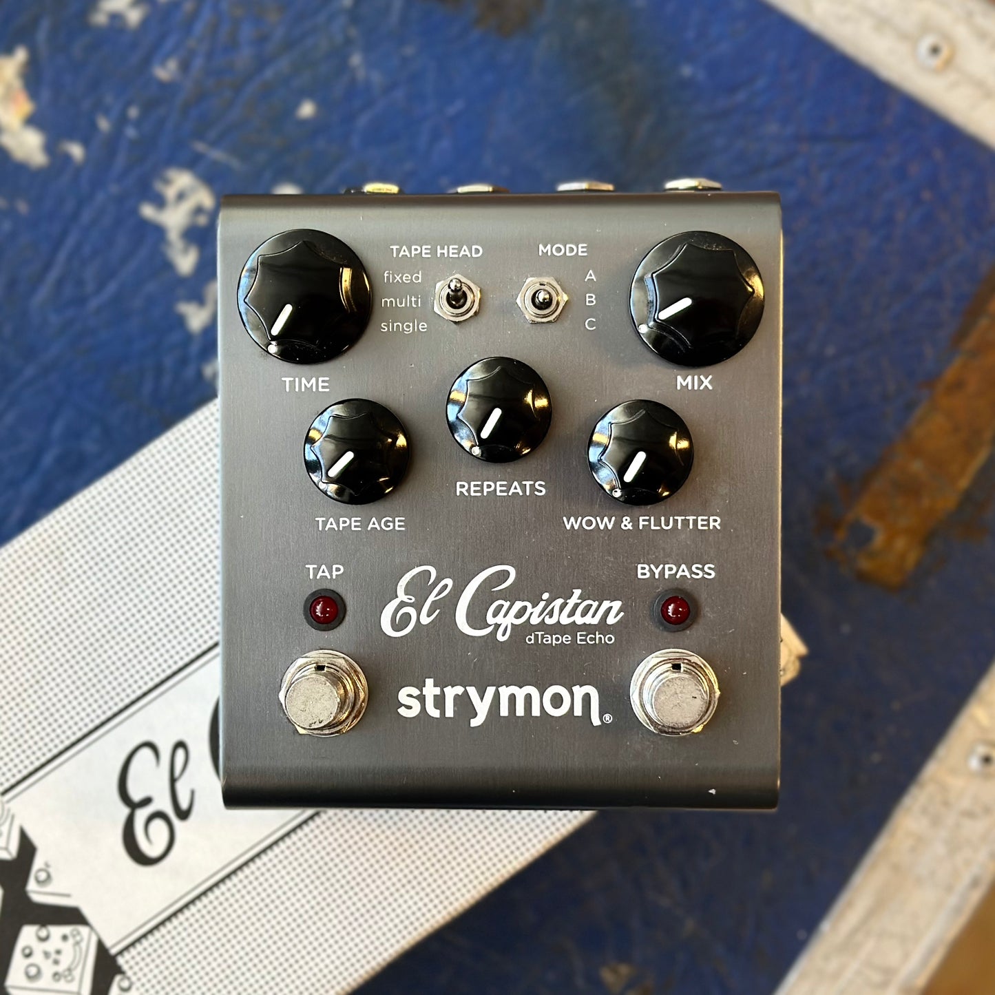 Strymon El Capistan Tape Echo V1 w/ OG Box & Manual