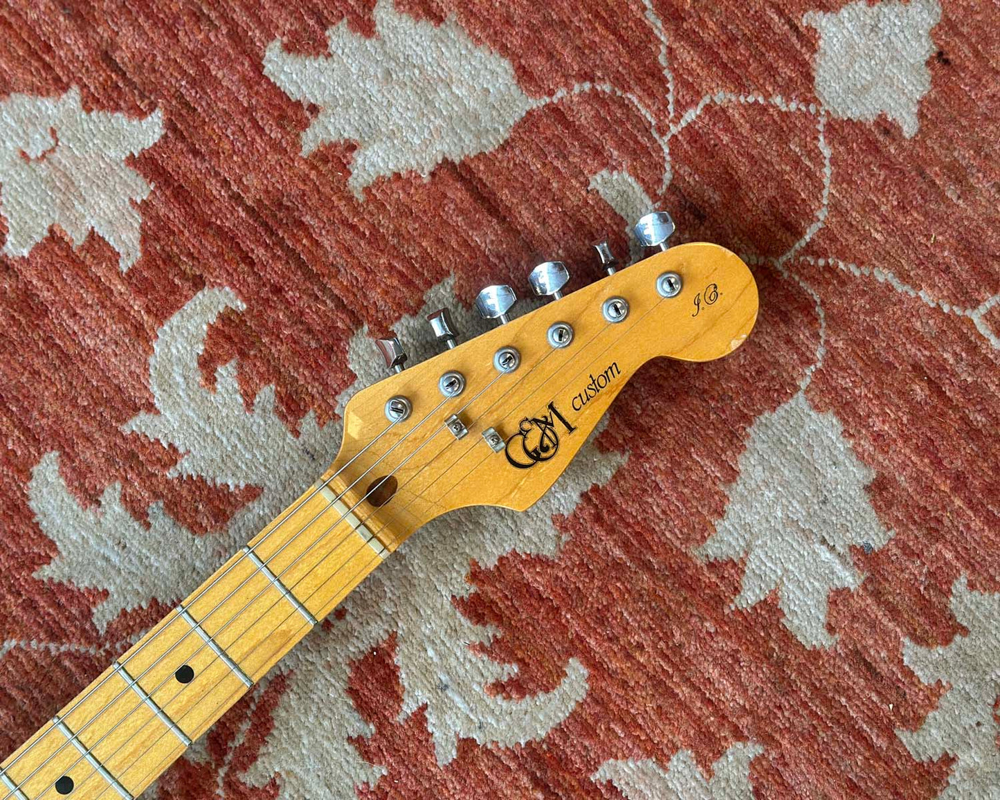 G&M Stewart Male Custom Strat Electric Guitar #003