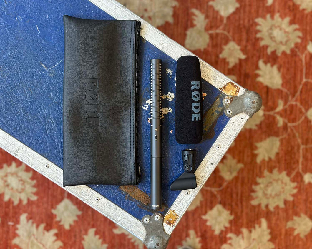 Rode NTG-2 Shotgun Microphone w/ Shockmount and Windshield