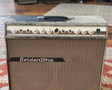 Load image into Gallery viewer, Vintage '60s Goldentone Reverbmaster 40 Watt 2x12" Guitar Amplifier loaded with Celestion Gold Alnico Speakers
