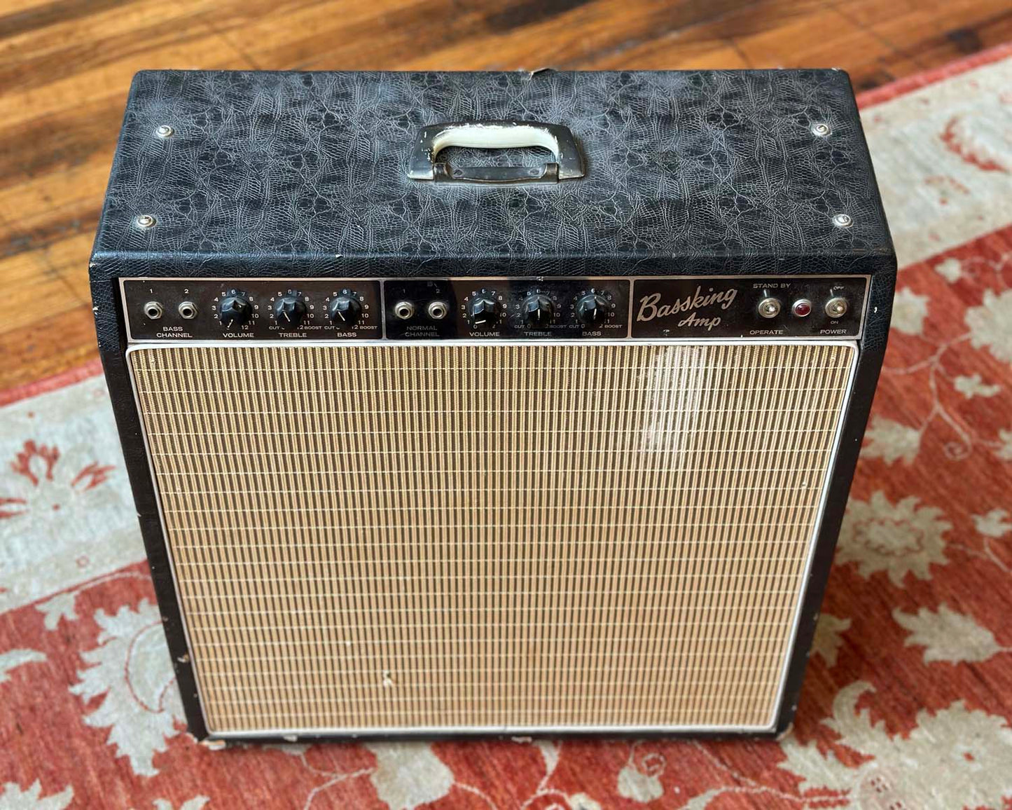 1960s Rex Bass King BA200A 1x12" 20 Watt Valve Combo - Made in Australia