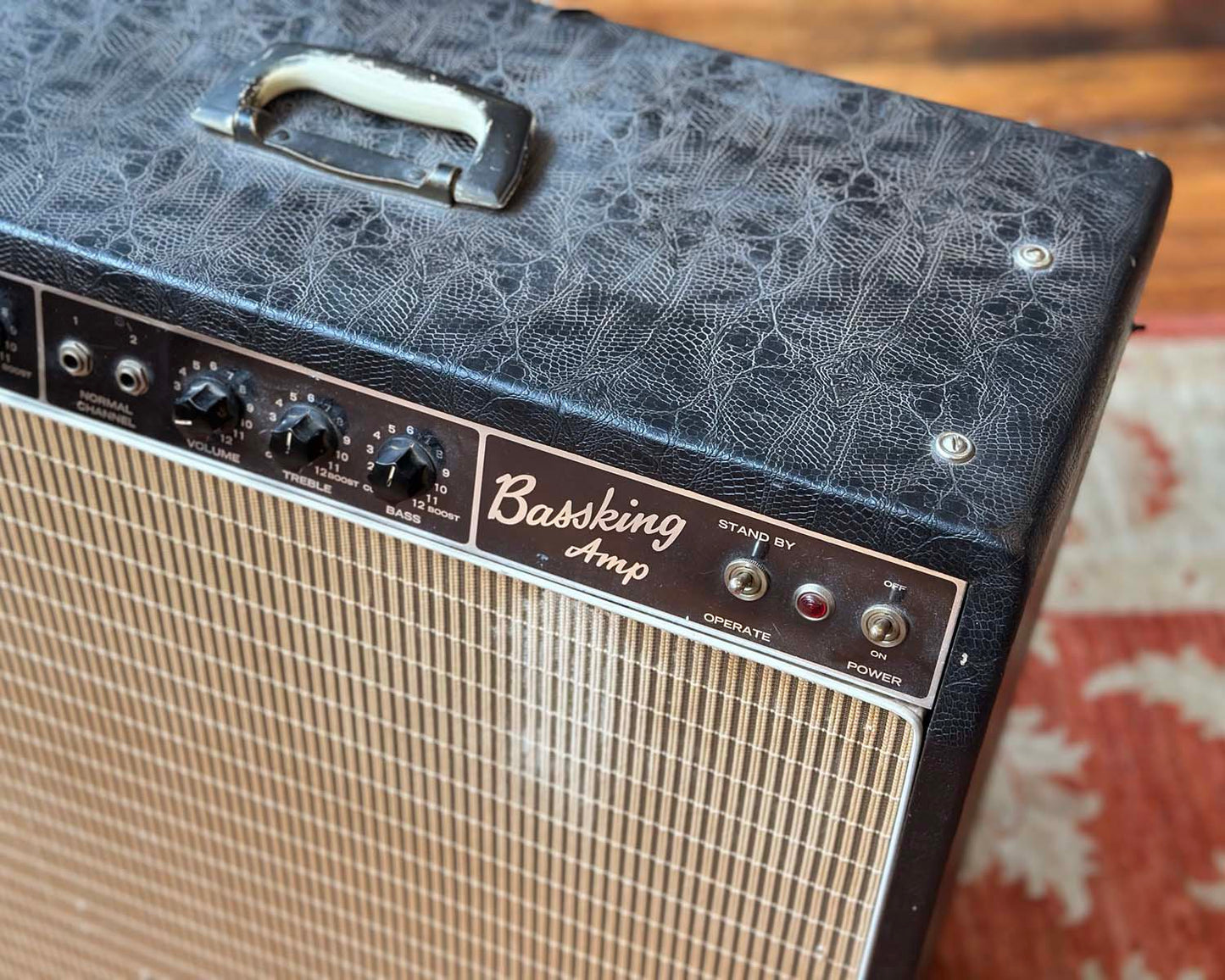 1960s Rex Bass King BA200A 1x12" 20 Watt Valve Combo - Made in Australia
