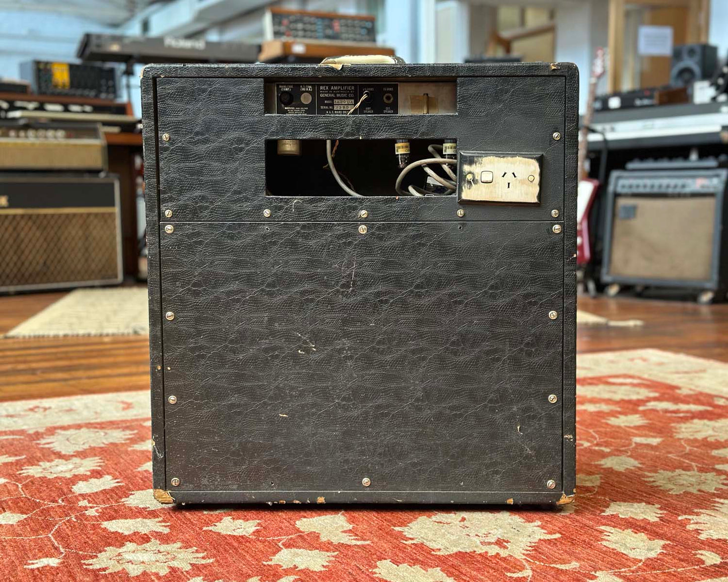 1960s Rex Bass King BA200A 1x12" 20 Watt Valve Combo - Made in Australia