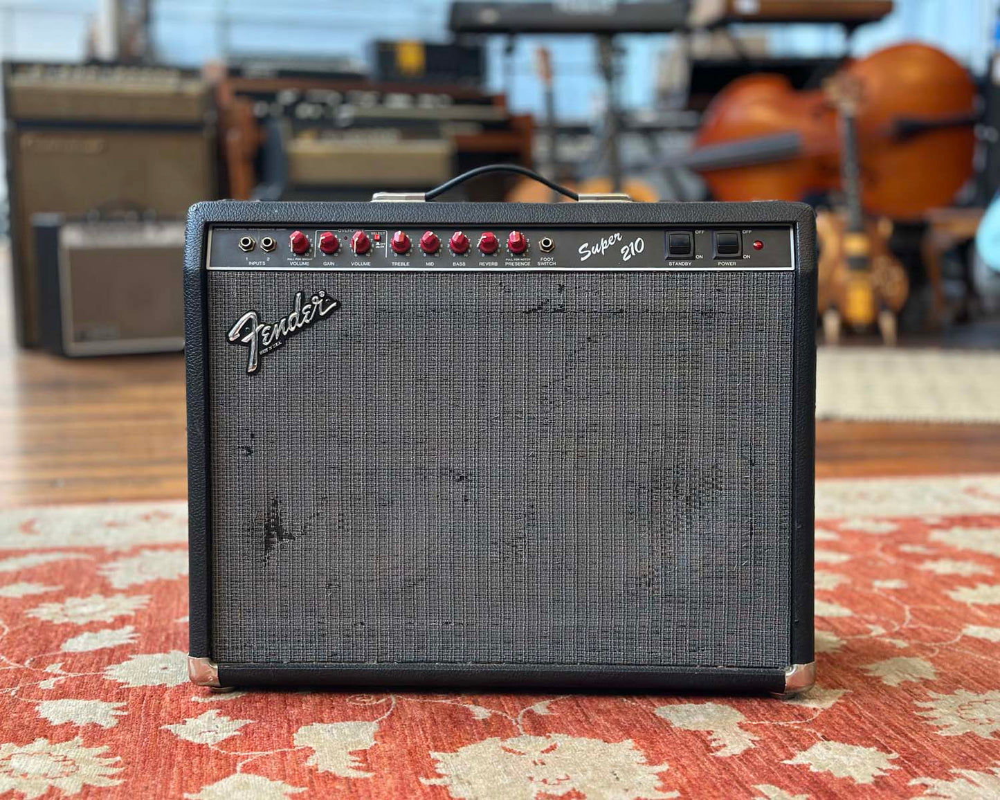 Early '90s Fender Super 210 60W 2-Channel Combo - Made in USA