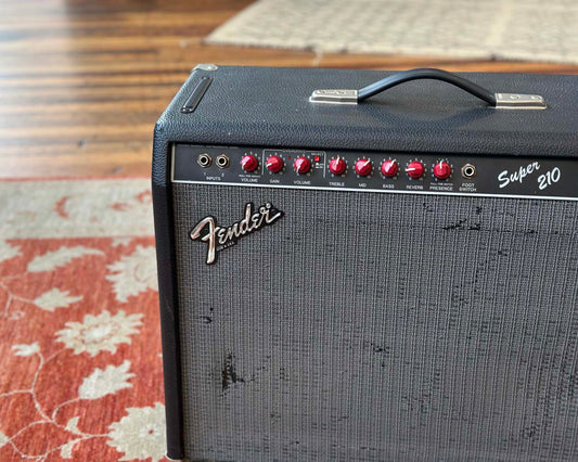 Early '90s Fender Super 210 60W 2-Channel Combo - Made in USA