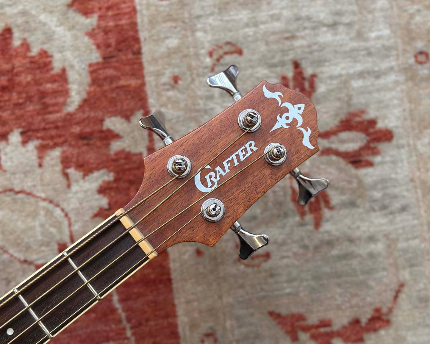 Crafter BA400EQ/N Acoustic Electric Bass Guitar